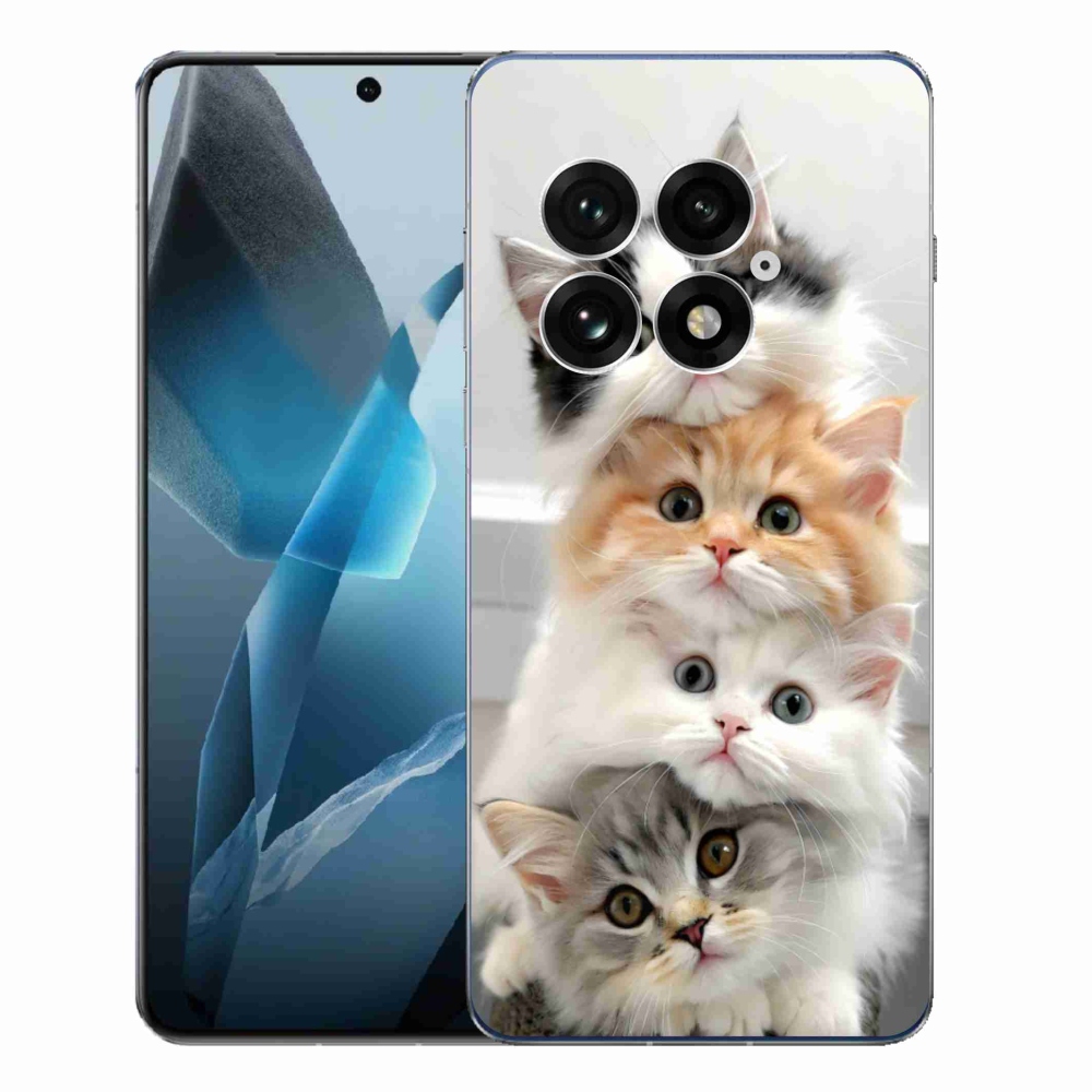 Gelový kryt mmCase na One Plus 13 - kočičí parta