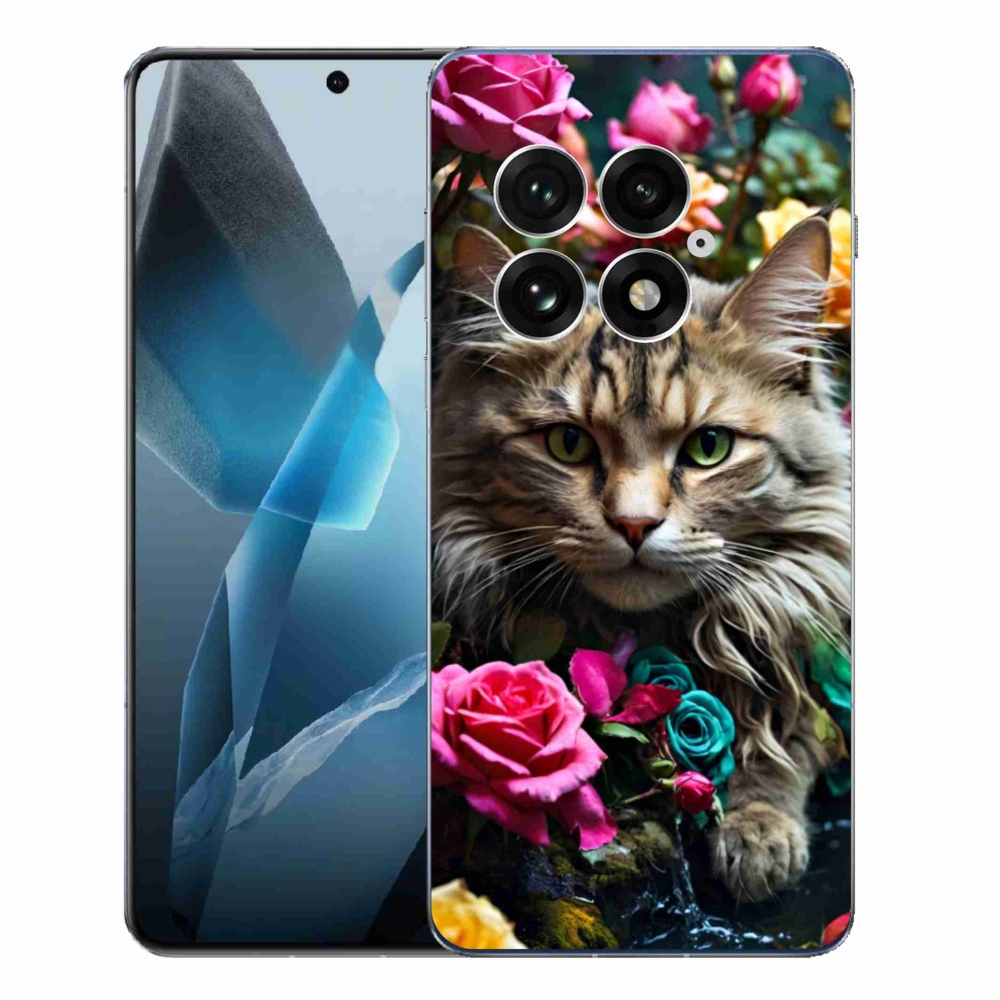 Gelový kryt mmCase na One Plus 13 - kočíčí pohled 2