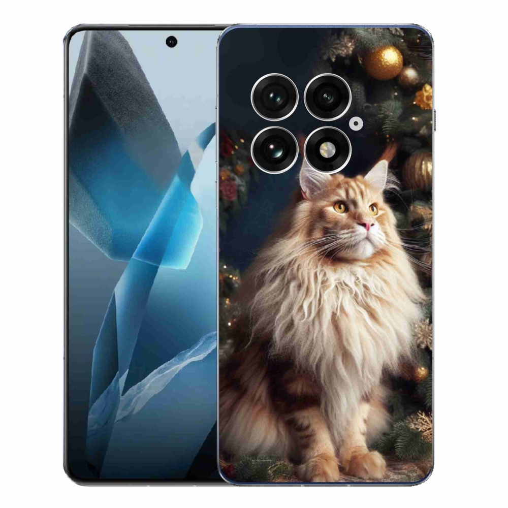 Gelový kryt mmCase na One Plus 13 - kočka u stromku
