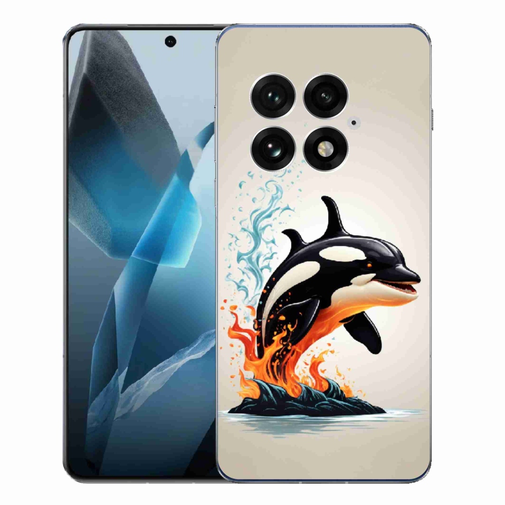 Gelový kryt mmCase na One Plus 13 - kosatka