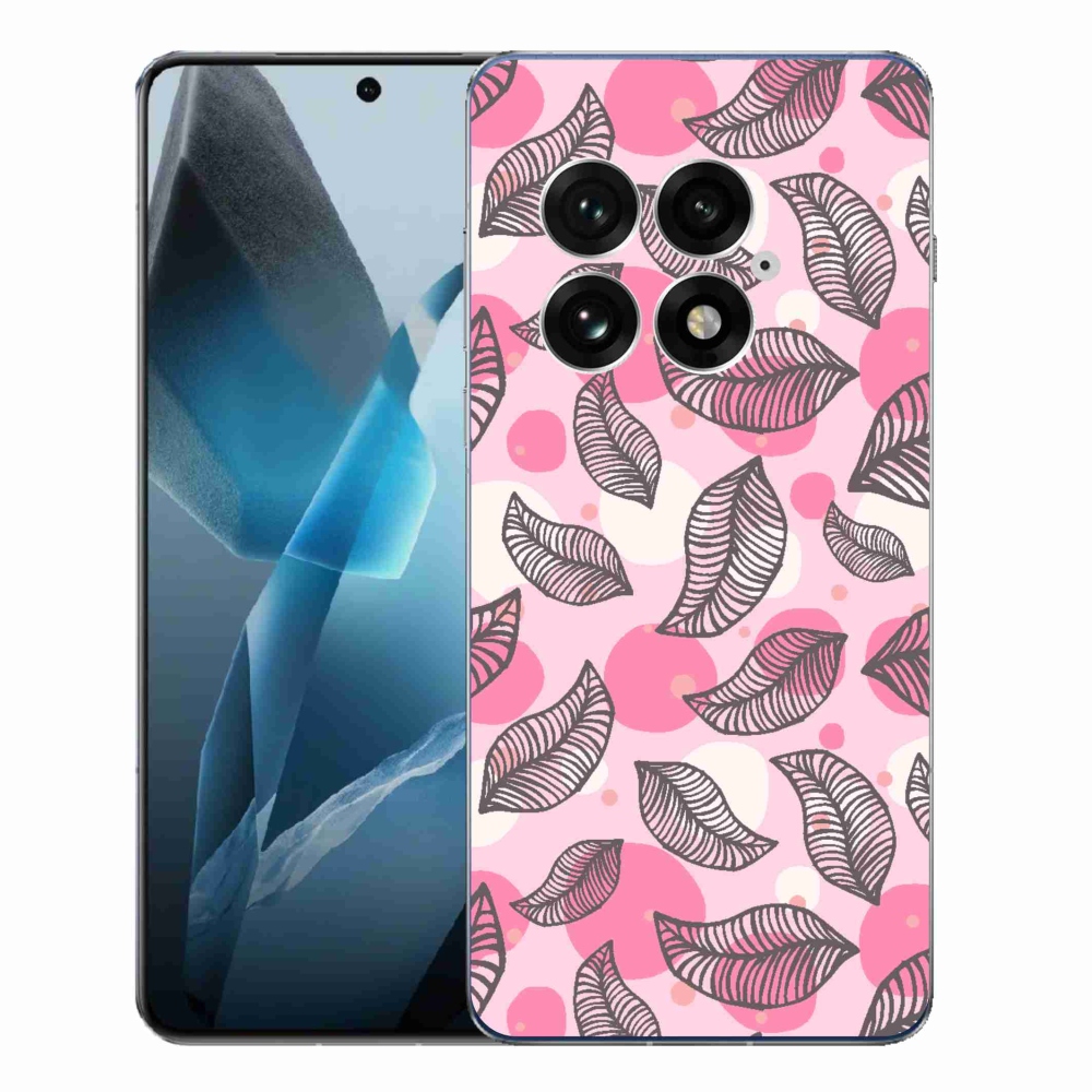 Gelový kryt mmCase na One Plus 13 - kreslené padající listy