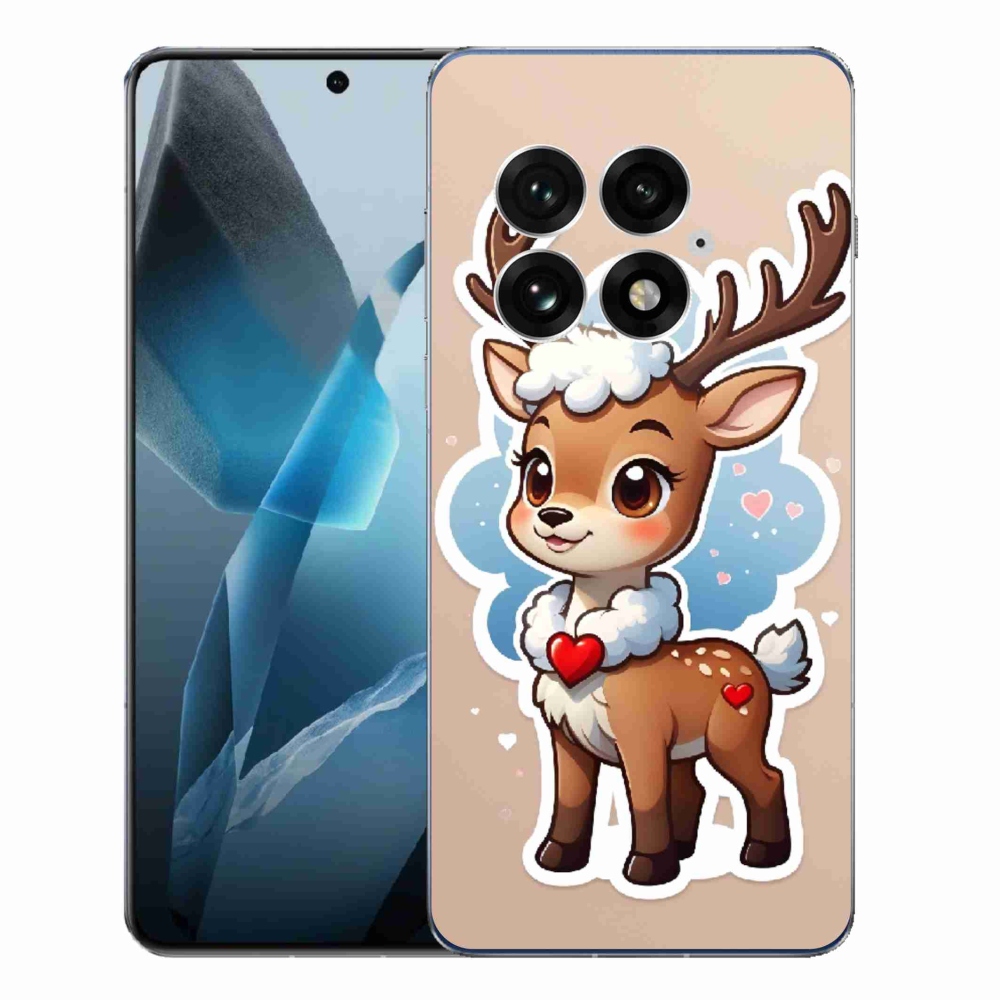 Gelový kryt mmCase na One Plus 13 - kreslený sob
