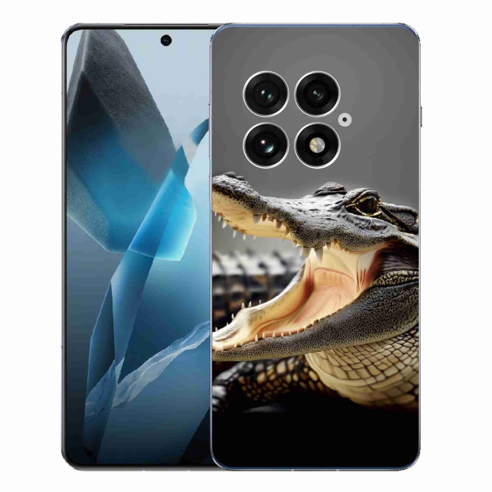 Gelový kryt mmCase na One Plus 13 - krokodýl