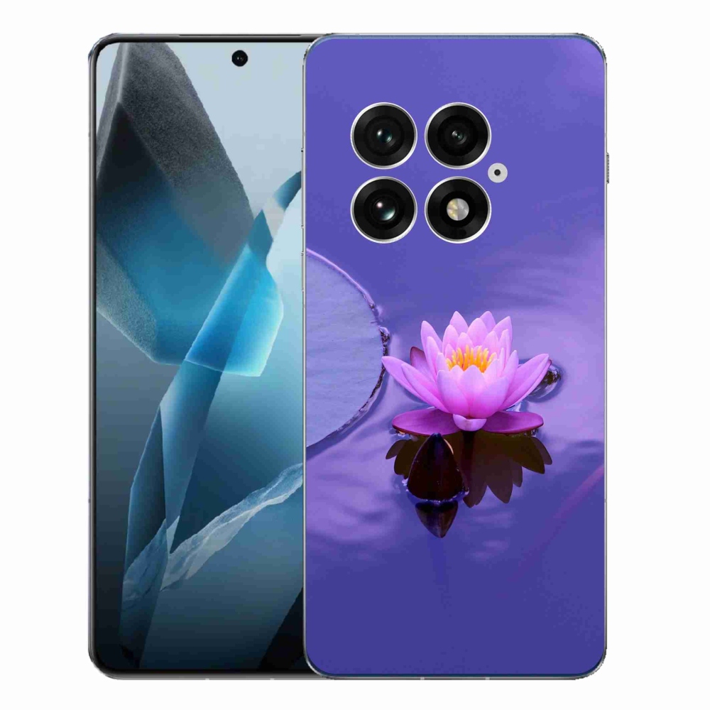 Gelový kryt mmCase na One Plus 13 - květ na hladině