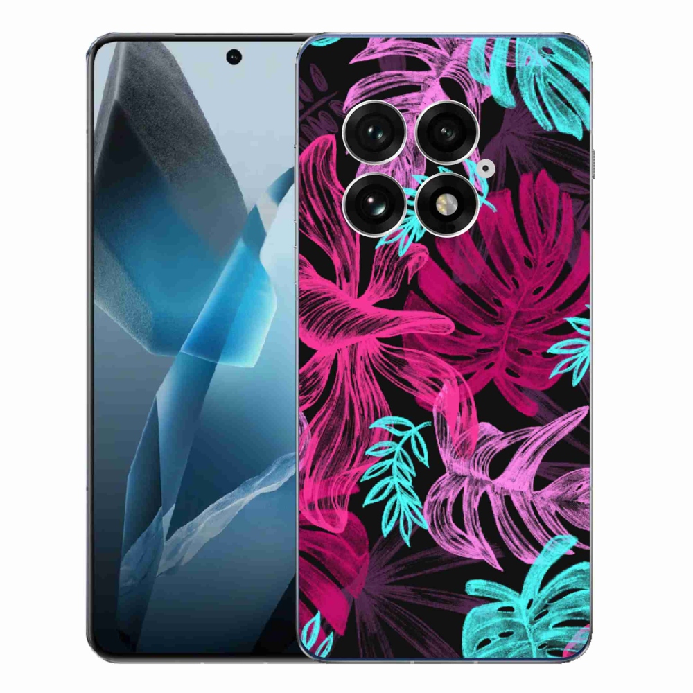 Gelový kryt mmCase na One Plus 13 - květiny 1