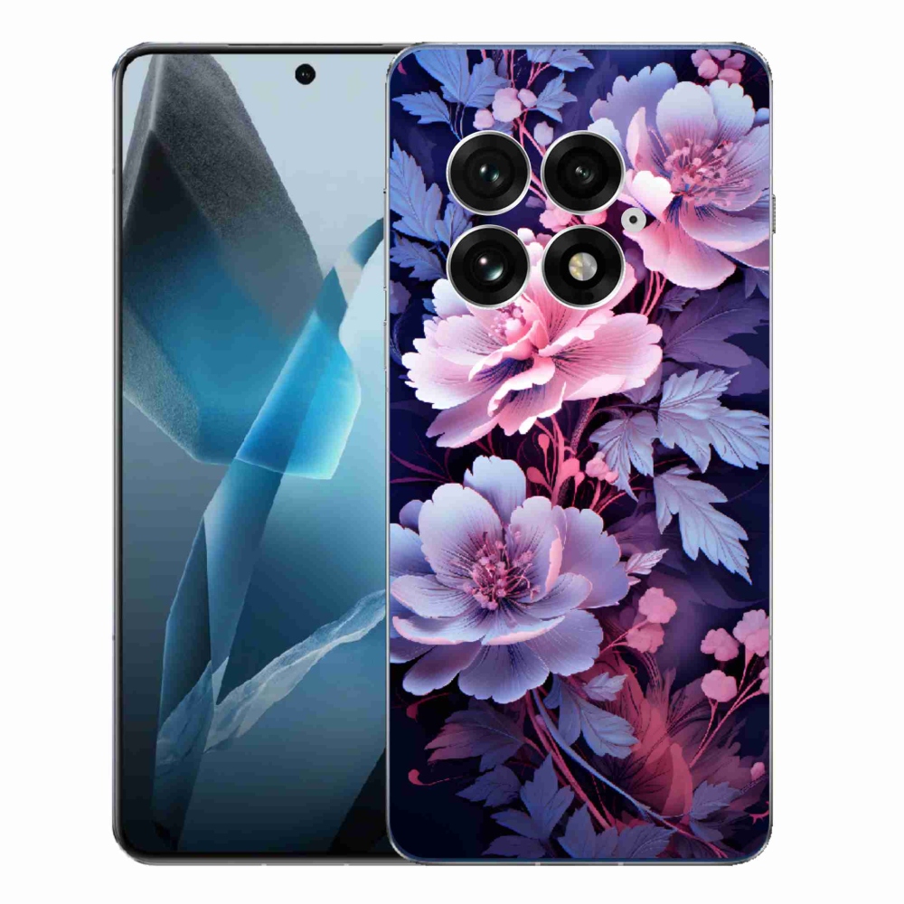 Gelový kryt mmCase na One Plus 13 - květiny 11