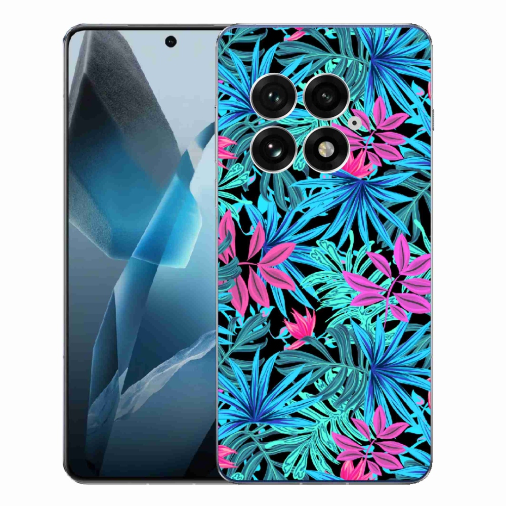 Gelový kryt mmCase na One Plus 13 - květiny 3
