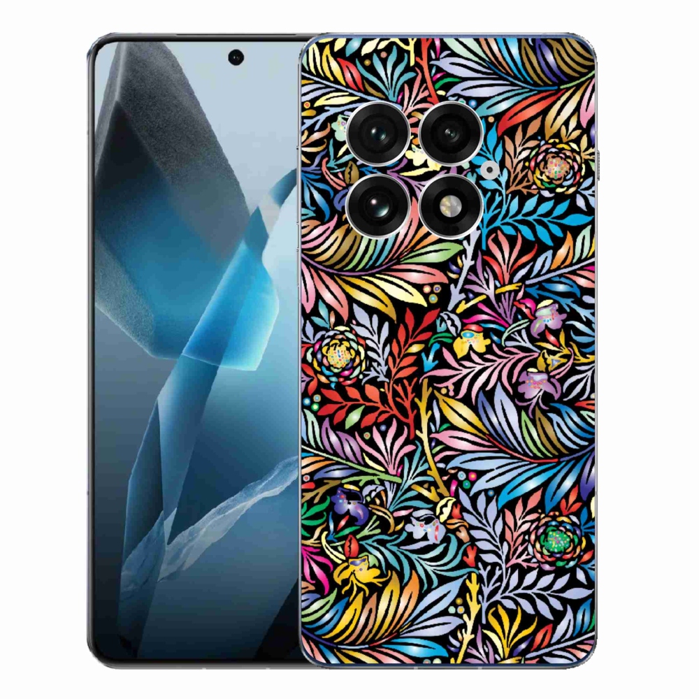Gelový kryt mmCase na One Plus 13 - květiny 5