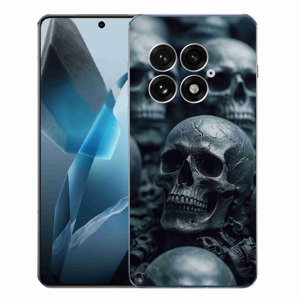 Gelový kryt mmCase na One Plus 13 - lebka 2