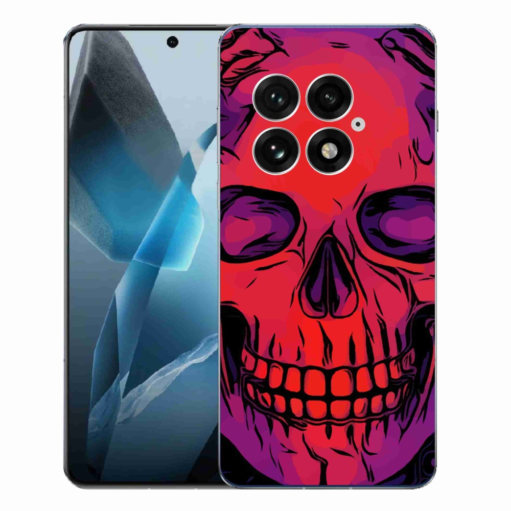 Gelový kryt mmCase na One Plus 13 - lebka