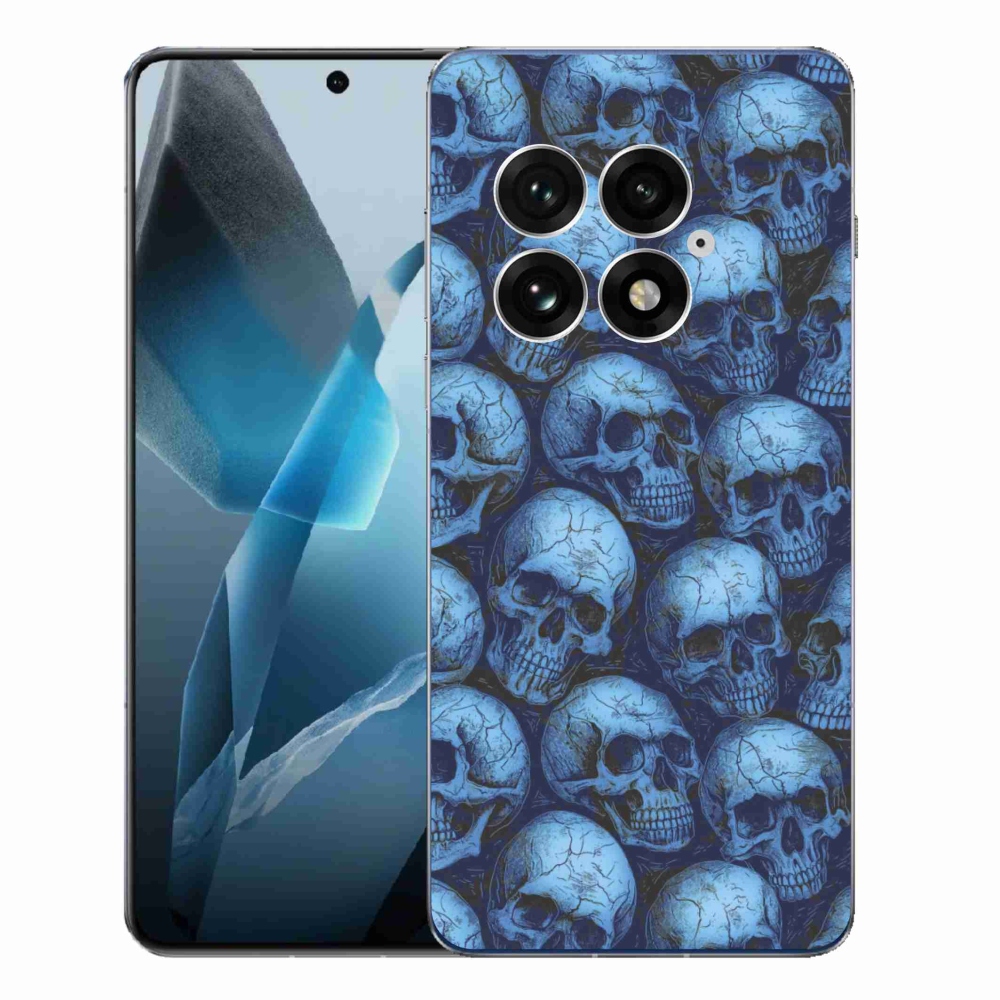 Gelový kryt mmCase na One Plus 13 - lebky