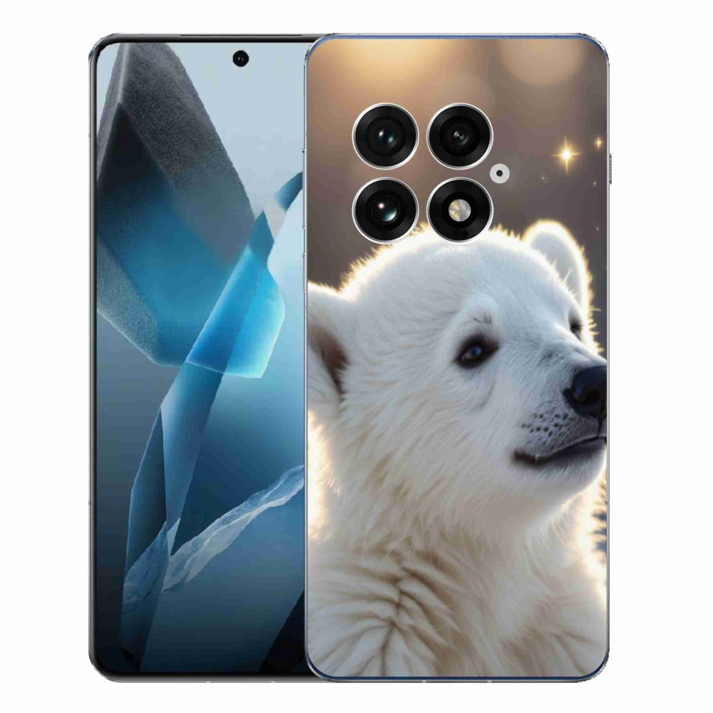 Gelový kryt mmCase na One Plus 13 - lední medvěd