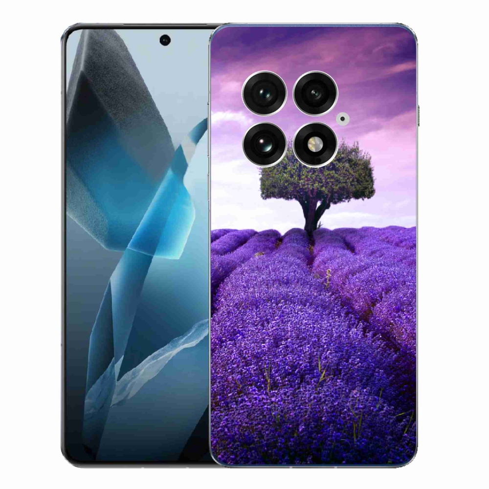 Gelový kryt mmCase na One Plus 13 - levandulová louka