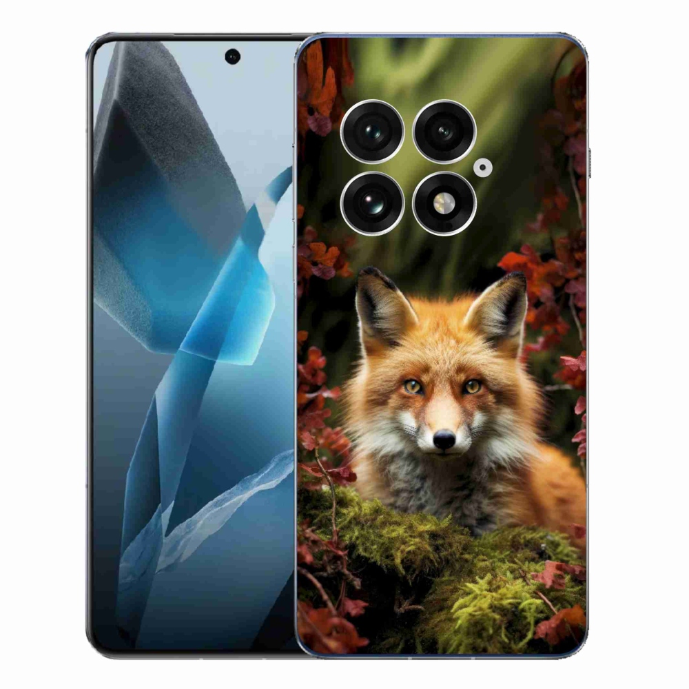 Gelový kryt mmCase na One Plus 13 - liška v lese