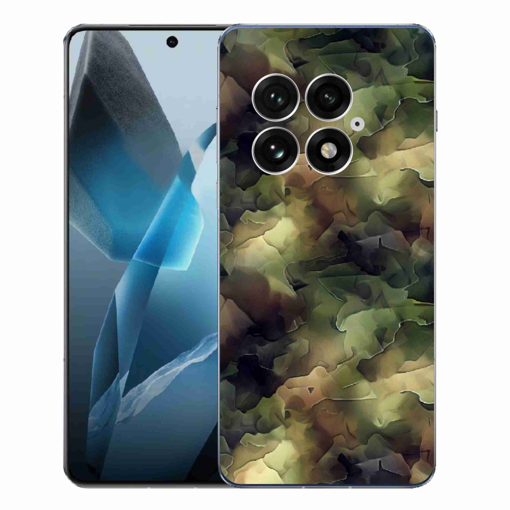 Gelový kryt mmCase na One Plus 13 - maskáčový vzor 10