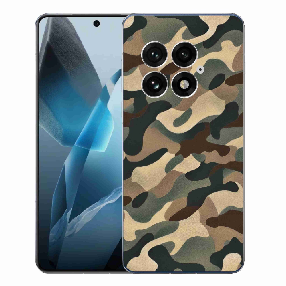 Gelový kryt mmCase na One Plus 13 - maskáčový vzor 11