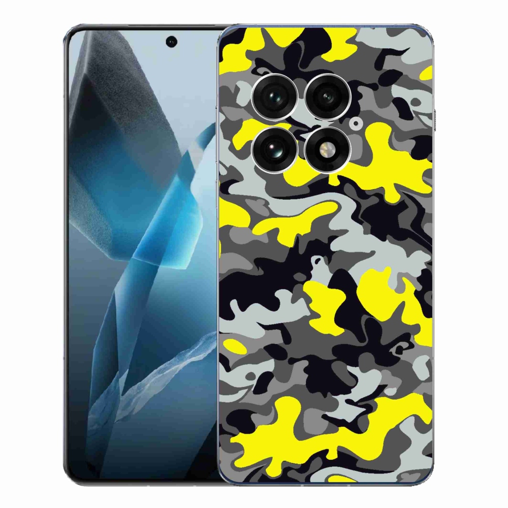Gelový kryt mmCase na One Plus 13 - maskáčový vzor 6