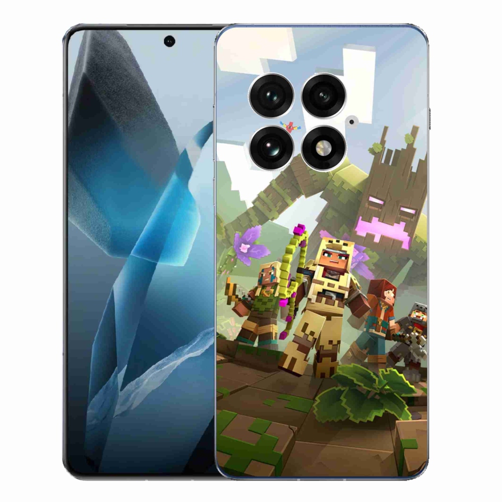 Gelový kryt mmCase na One Plus 13 - minecraft 1