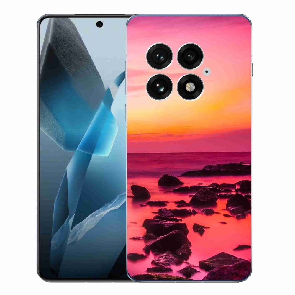 Gelový kryt mmCase na One Plus 13 - moře a záře