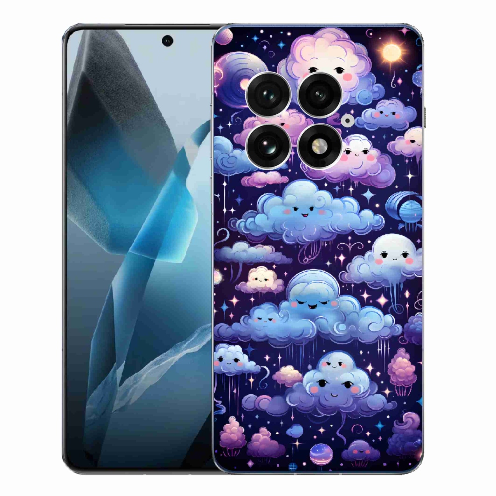 Gelový kryt mmCase na One Plus 13 - mráčky