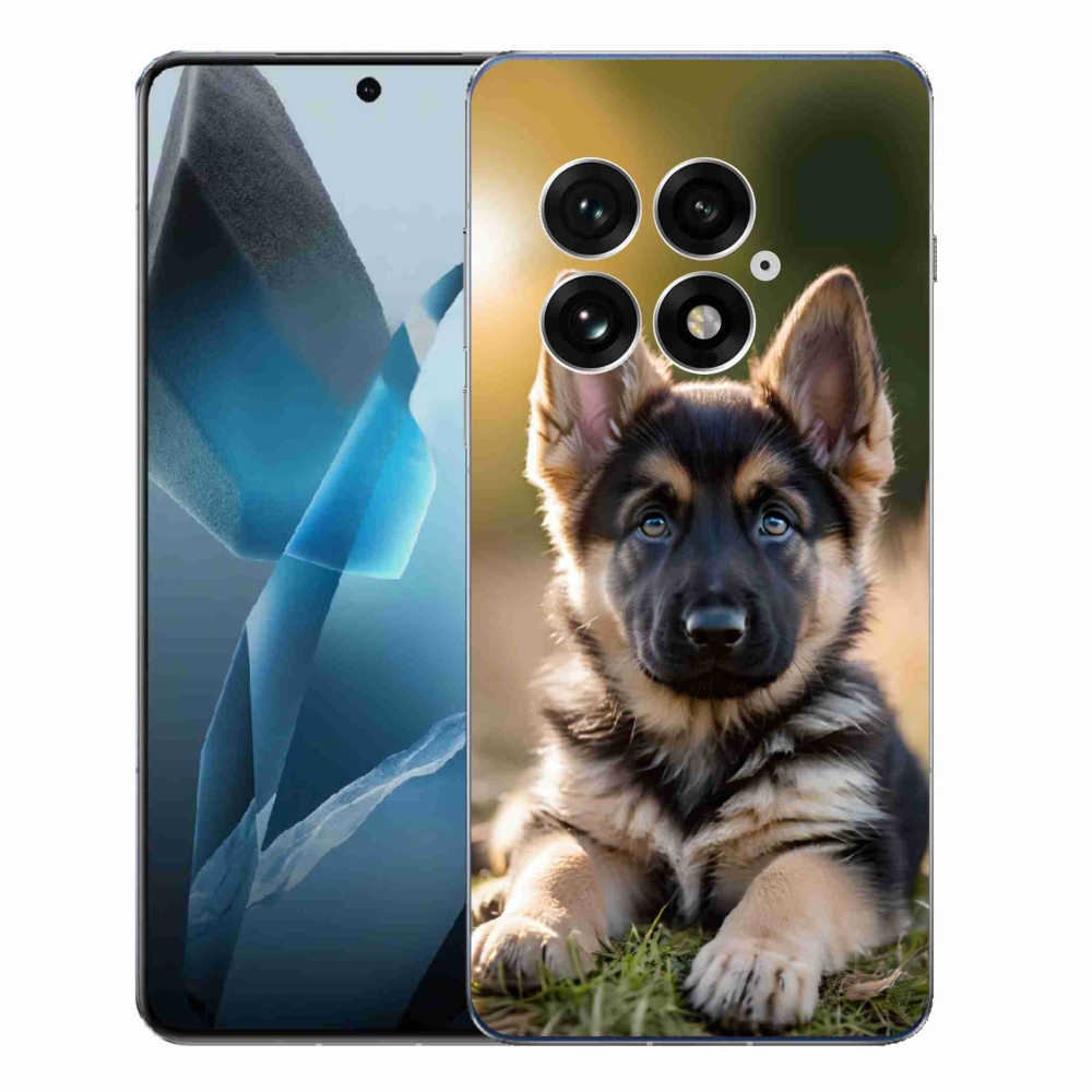 Gelový kryt mmCase na One Plus 13 - německý ovčák v přírodě
