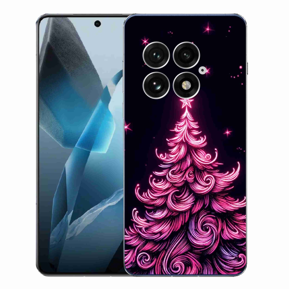 Gelový kryt mmCase na One Plus 13 - neonový vánoční stromek 2