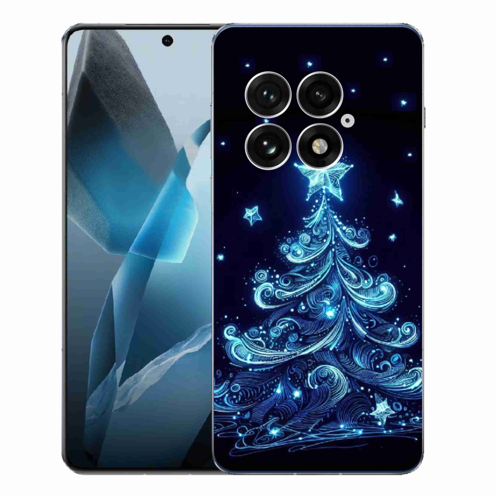 Gelový kryt mmCase na One Plus 13 - neonový vánoční stromek 4