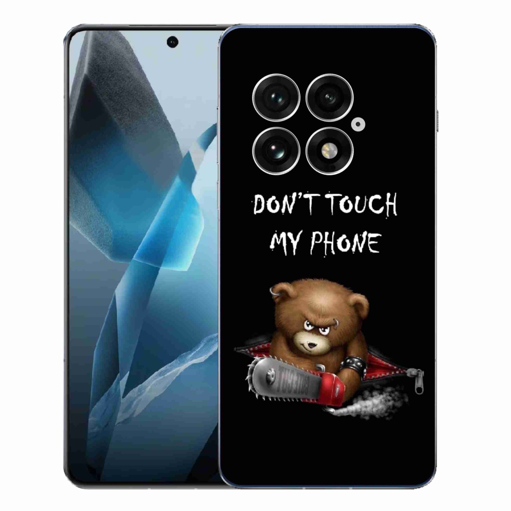 Gelový kryt mmCase na One Plus 13 - nesahej na telefon