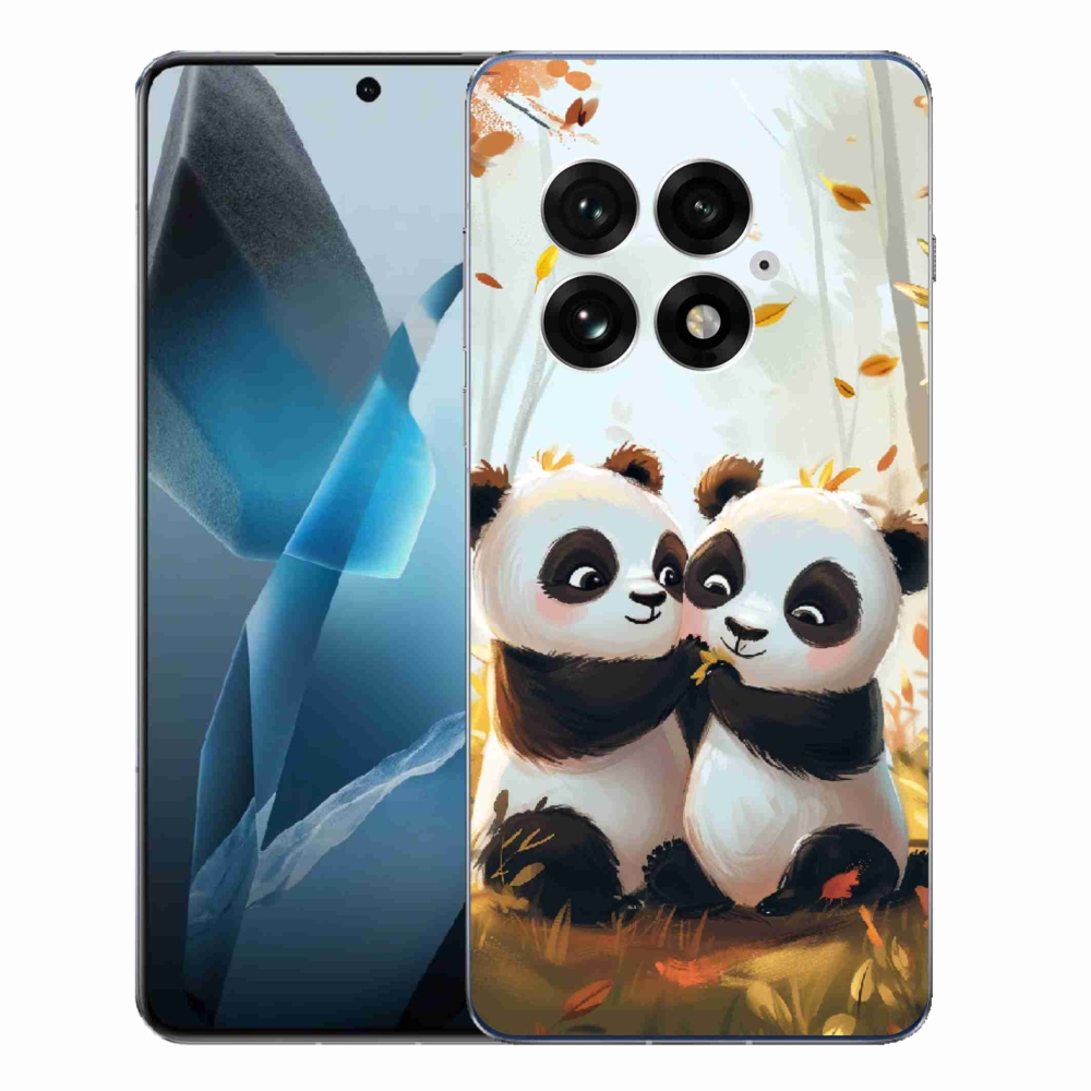 Gelový kryt mmCase na One Plus 13 - pandy