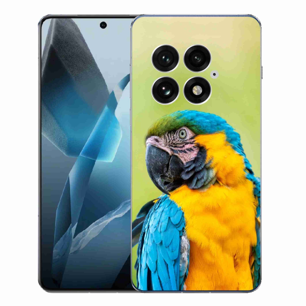 Gelový kryt mmCase na One Plus 13 - papoušek ara 2