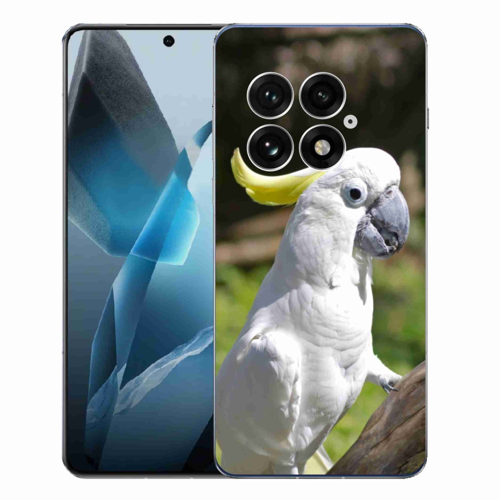 Gelový kryt mmCase na One Plus 13 - papoušek kakadu 2