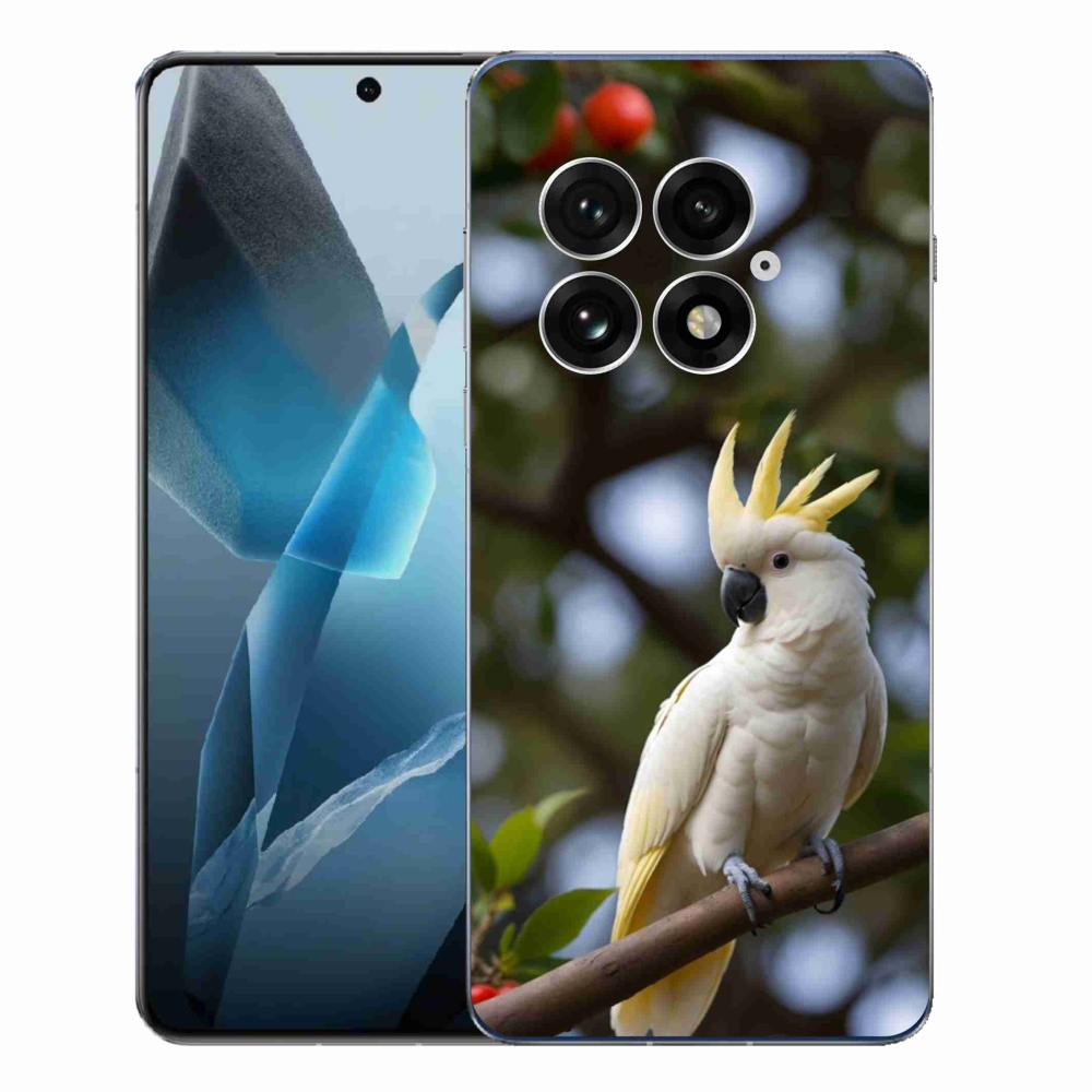 Gelový kryt mmCase na One Plus 13 - papoušek kakadu 3