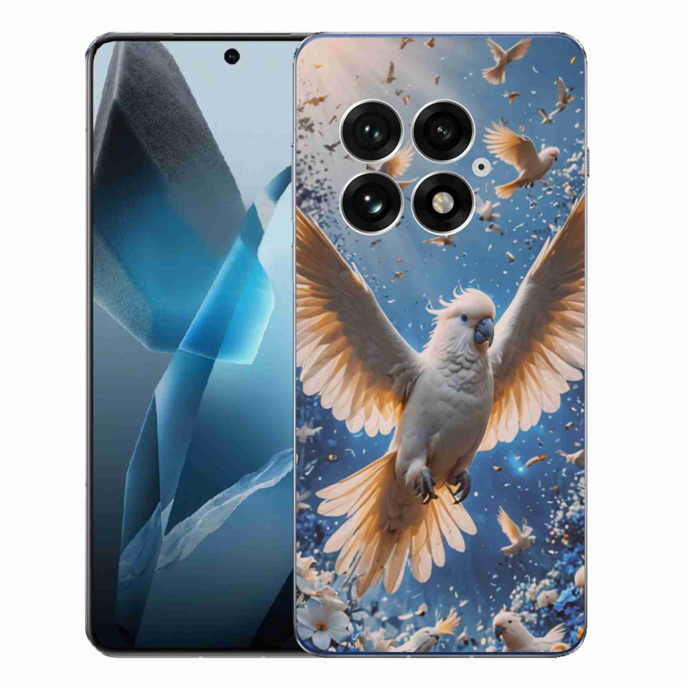 Gelový kryt mmCase na One Plus 13 - papoušek kakadu