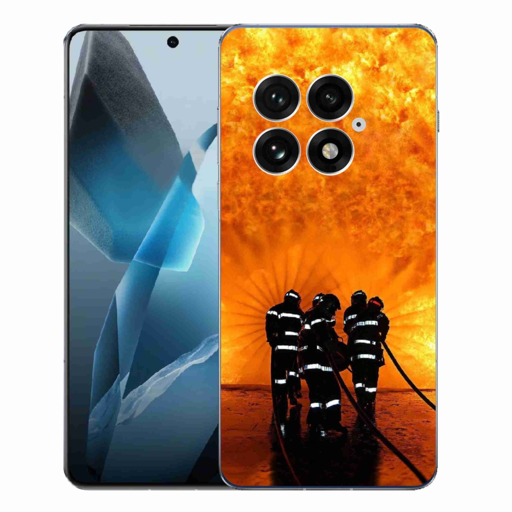 Gelový kryt mmCase na One Plus 13 - požár