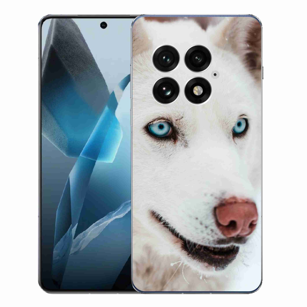 Gelový kryt mmCase na One Plus 13 - psí pohled