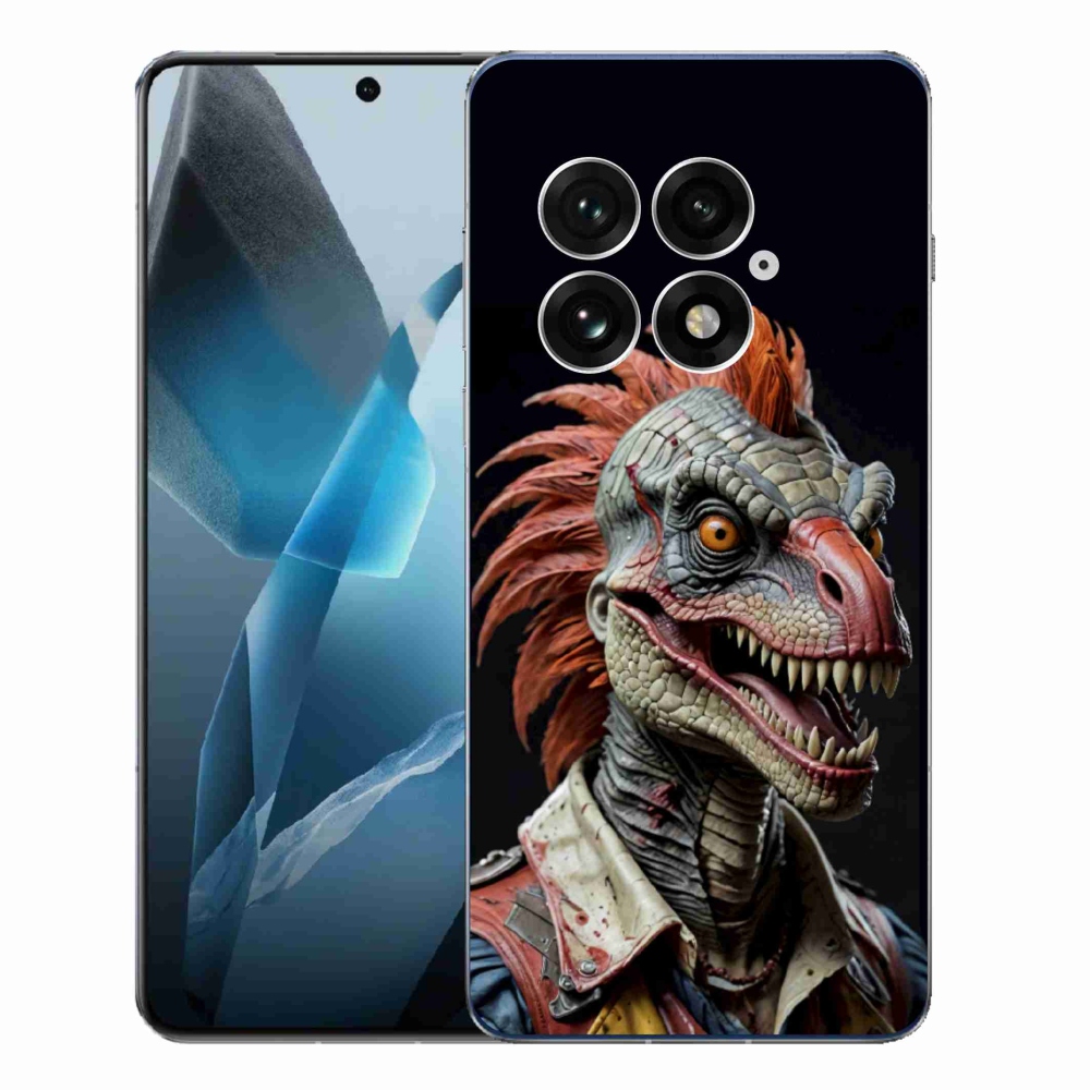Gelový kryt mmCase na One Plus 13 - punk dinosaurus