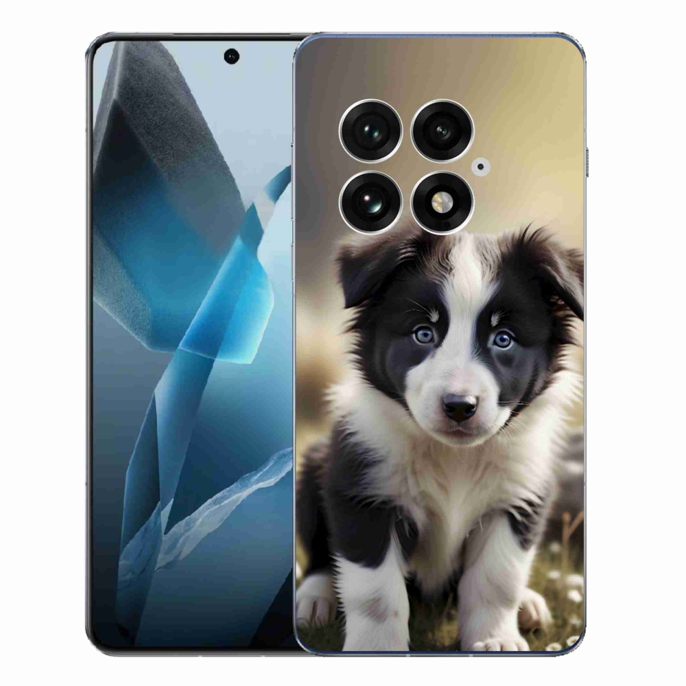 Gelový kryt mmCase na One Plus 13 - roztomilá border kolie