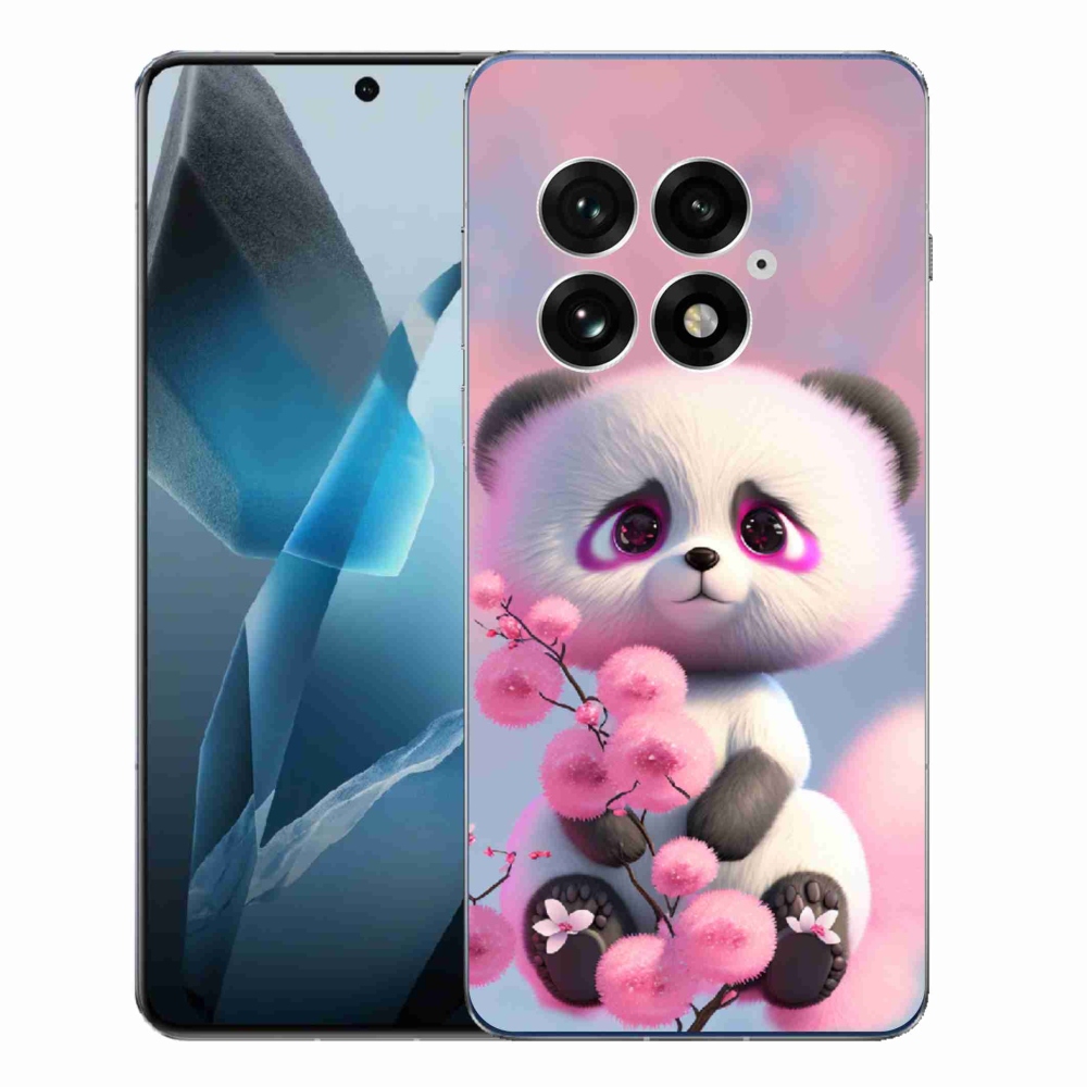 Gelový kryt mmCase na One Plus 13 - roztomilá panda 1