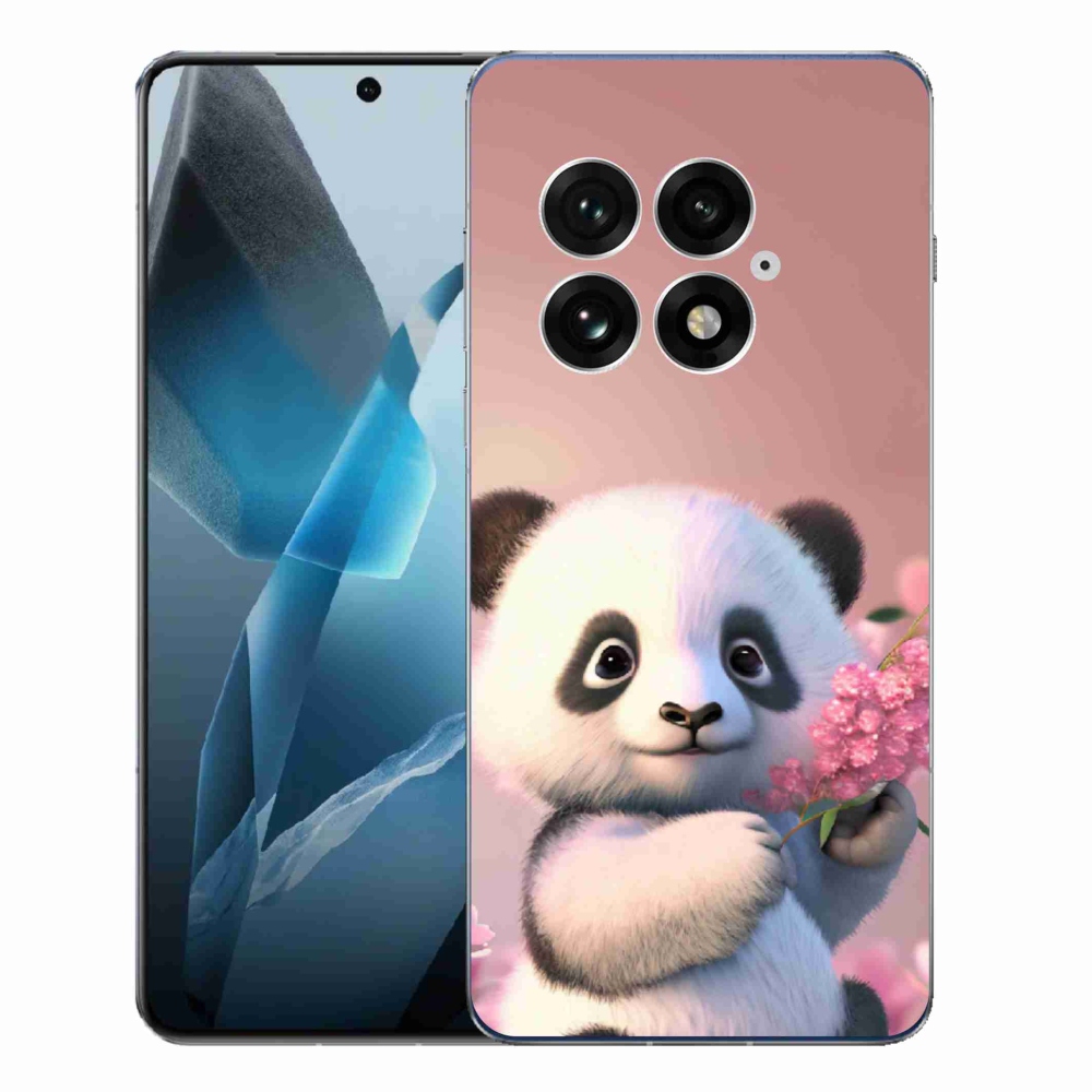 Gelový kryt mmCase na One Plus 13 - roztomilá panda