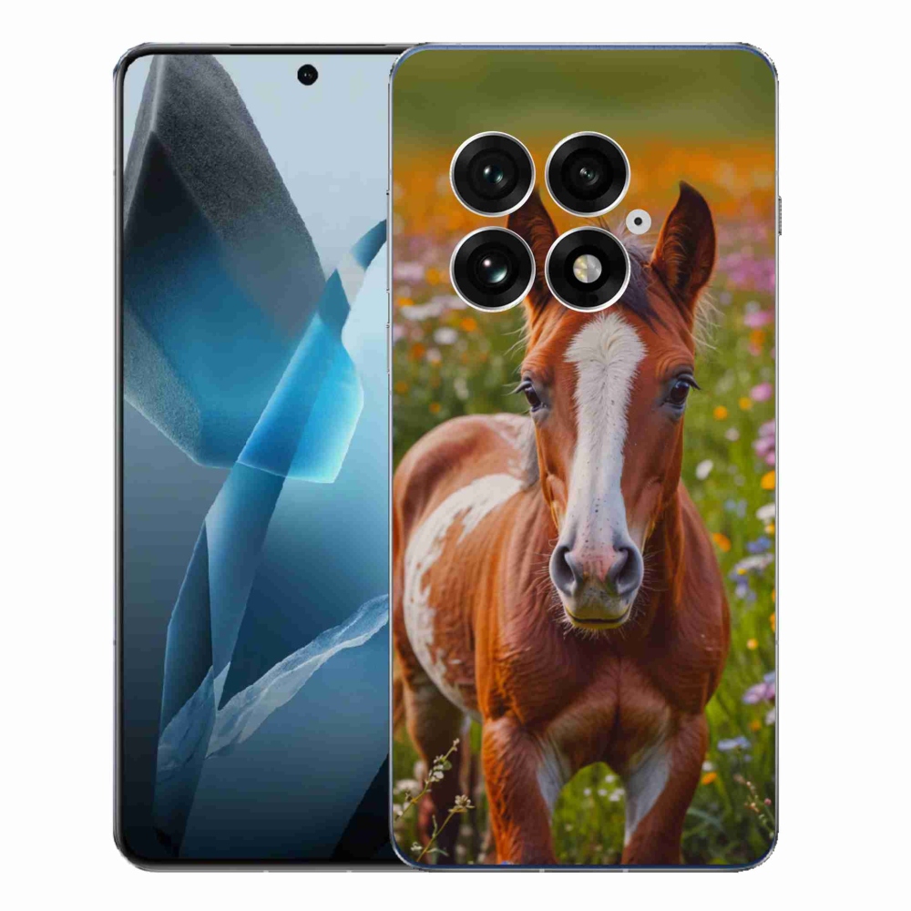 Gelový kryt mmCase na One Plus 13 - roztomilé hříbě