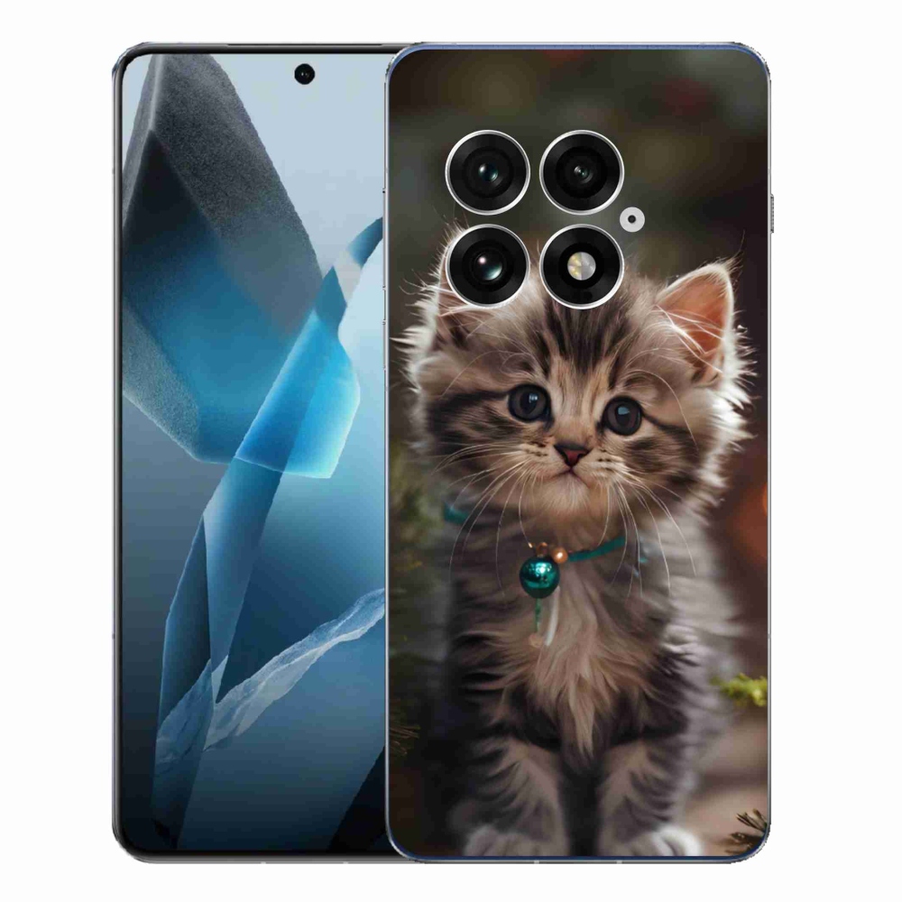 Gelový kryt mmCase na One Plus 13 - roztomilé kotě 11
