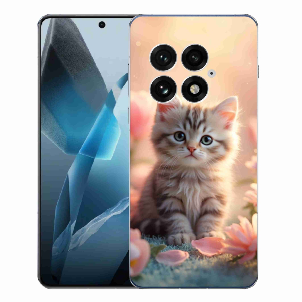Gelový kryt mmCase na One Plus 13 - roztomilé kotě 8