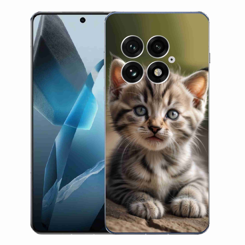 Gelový kryt mmCase na One Plus 13 - roztomilé kotě 9