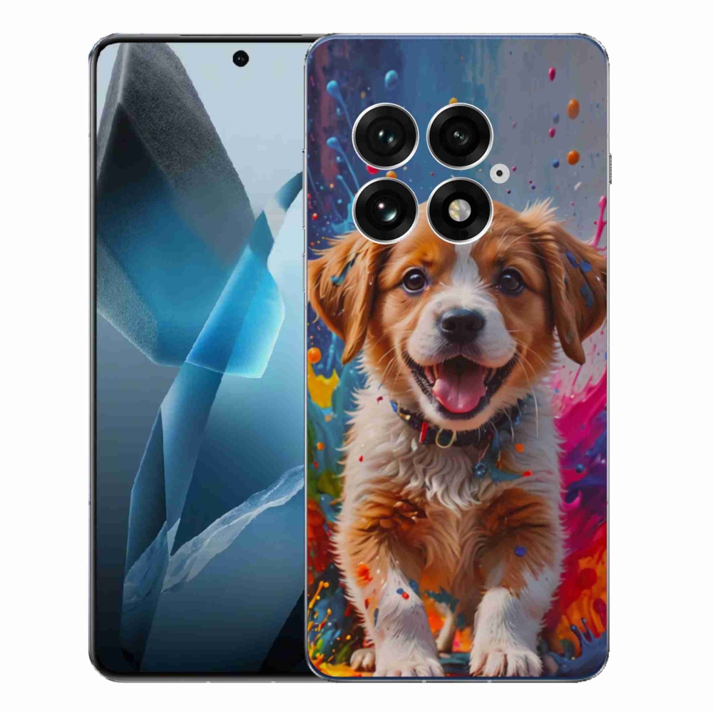 Gelový kryt mmCase na One Plus 13 - roztomilé štěně 3