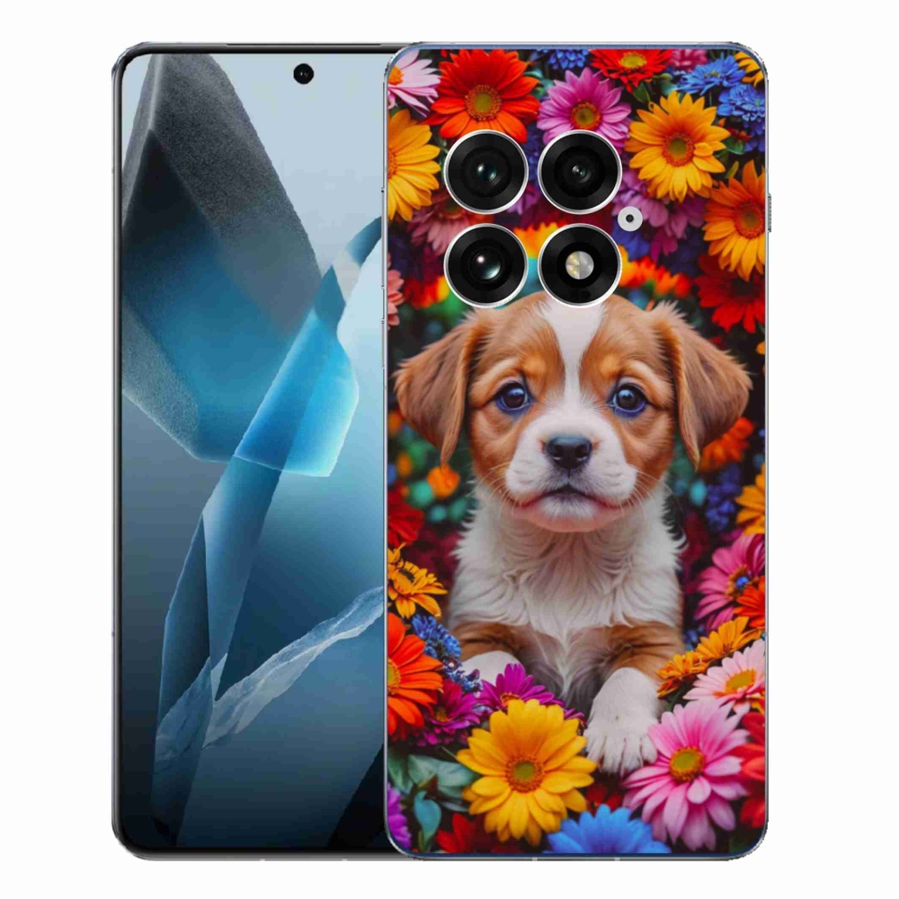 Gelový kryt mmCase na One Plus 13 - roztomilé štěně
