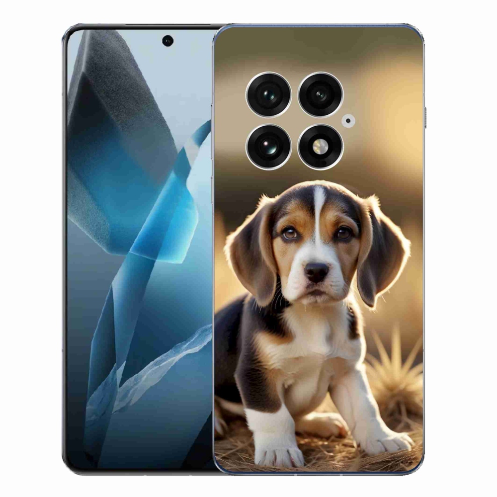 Gelový kryt mmCase na One Plus 13 - roztomilý bígl