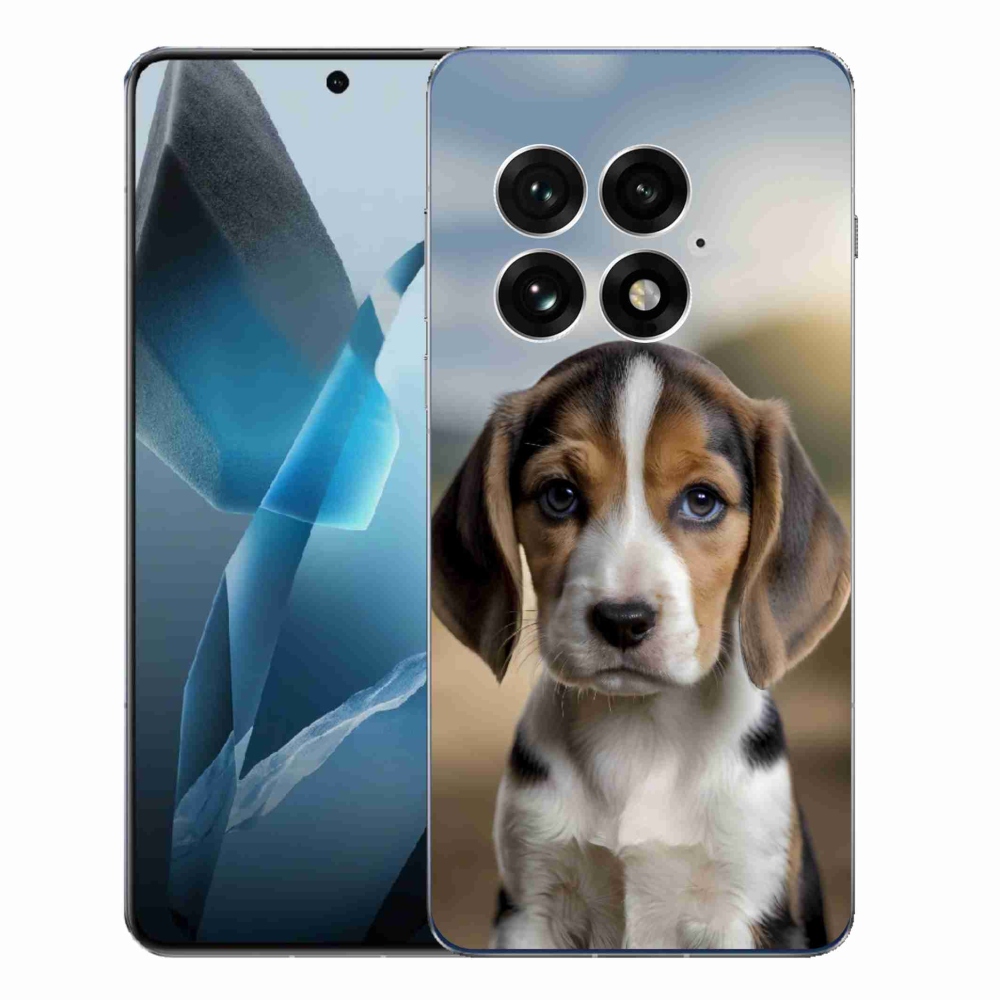 Gelový kryt mmCase na One Plus 13 - roztomilý bígl