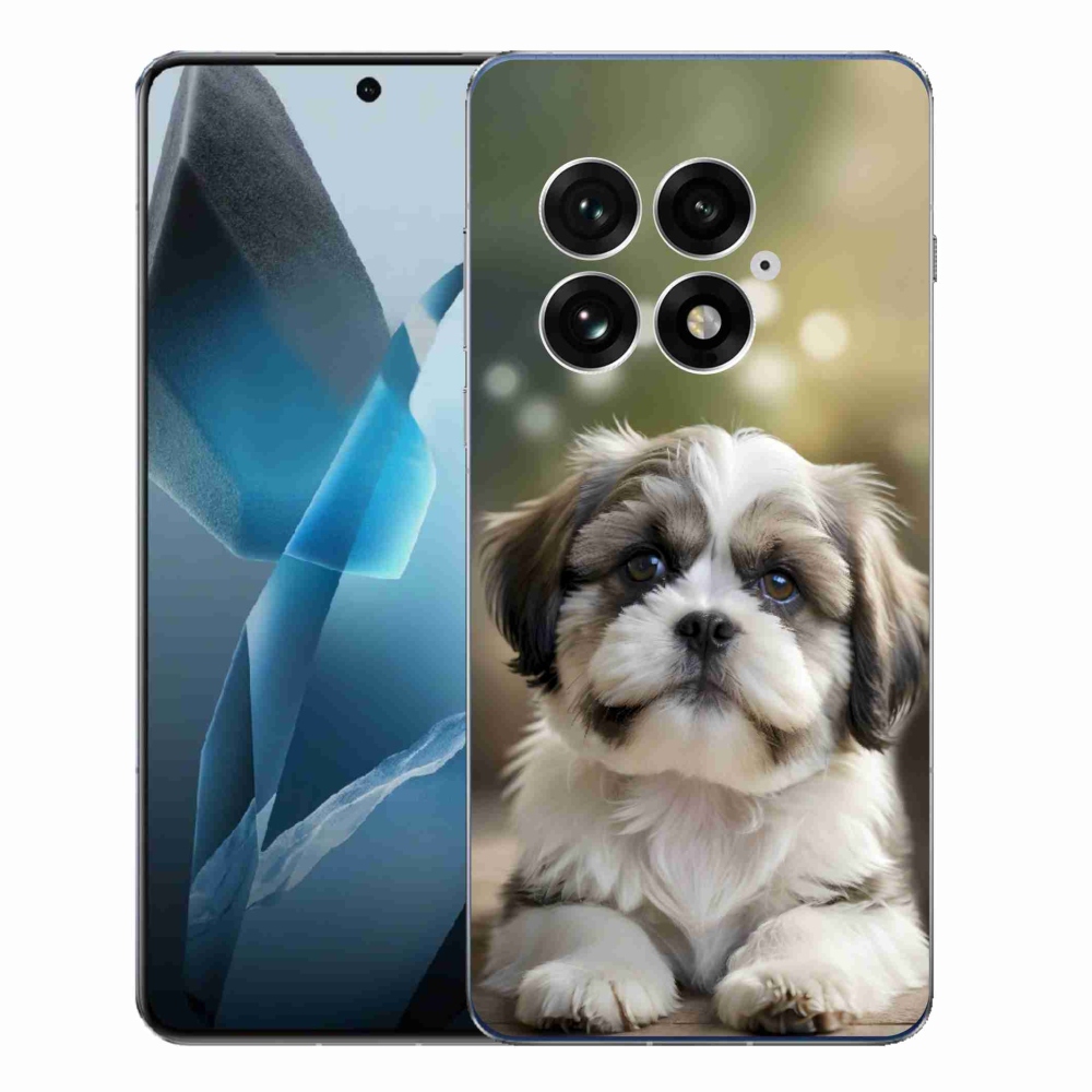 Gelový kryt mmCase na One Plus 13 - roztomilý shih-tzu