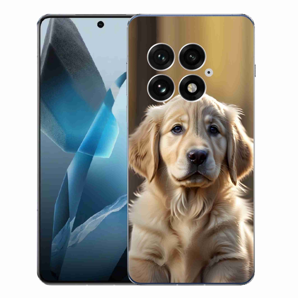 Gelový kryt mmCase na One Plus 13 - roztomilý zlatý retrívr