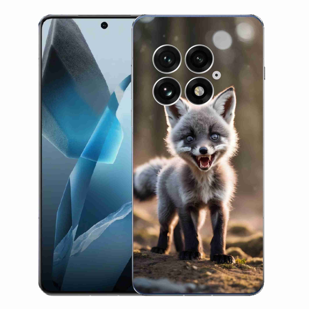 Gelový kryt mmCase na One Plus 13 - rozzuřená liška